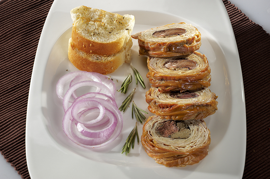 Kokoretsi (griechische Spezialität aus gebratenen Lammdärmen) 60 ...